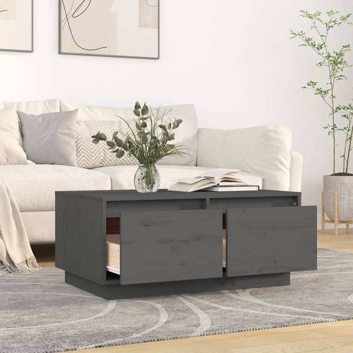 Soffbord 80X50X35 Cm Massivt Furu