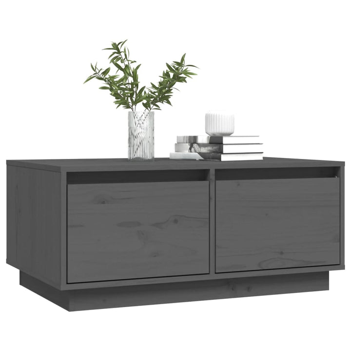 Soffbord 80X50X35 Cm Massivt Furu