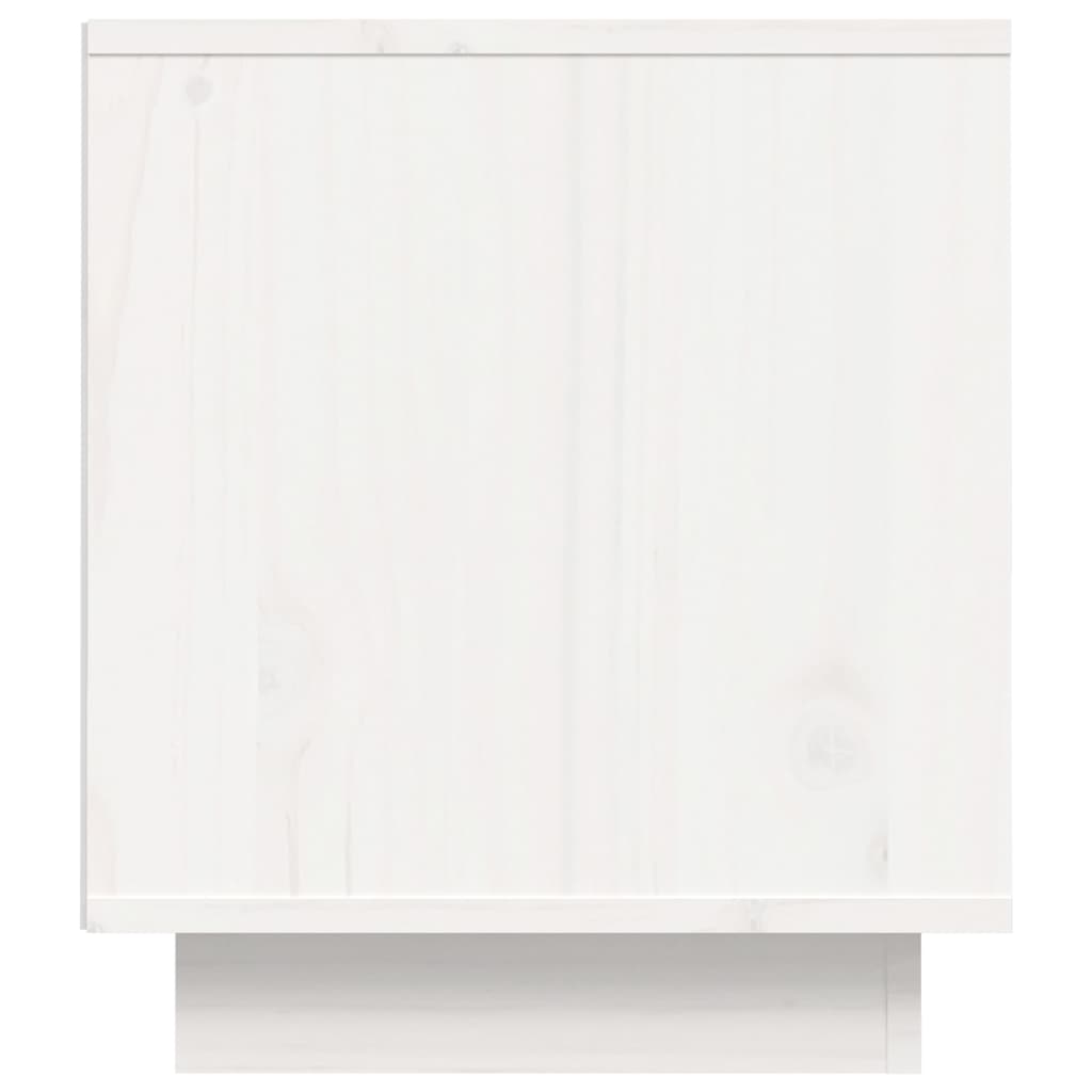 Tv-Bänk 80X35X40,5 Cm Massiv Furu