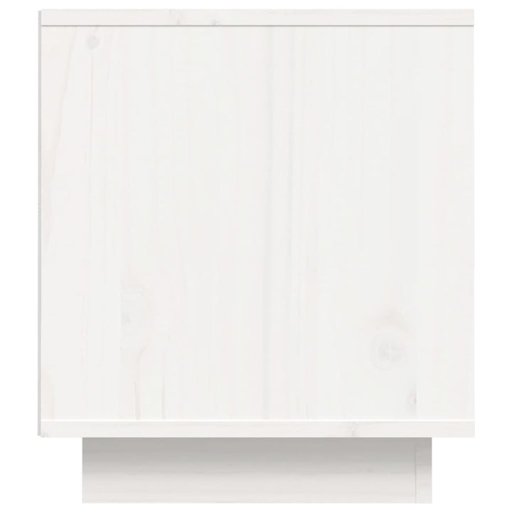 Tv-Bänk 80X35X40,5 Cm Massiv Furu