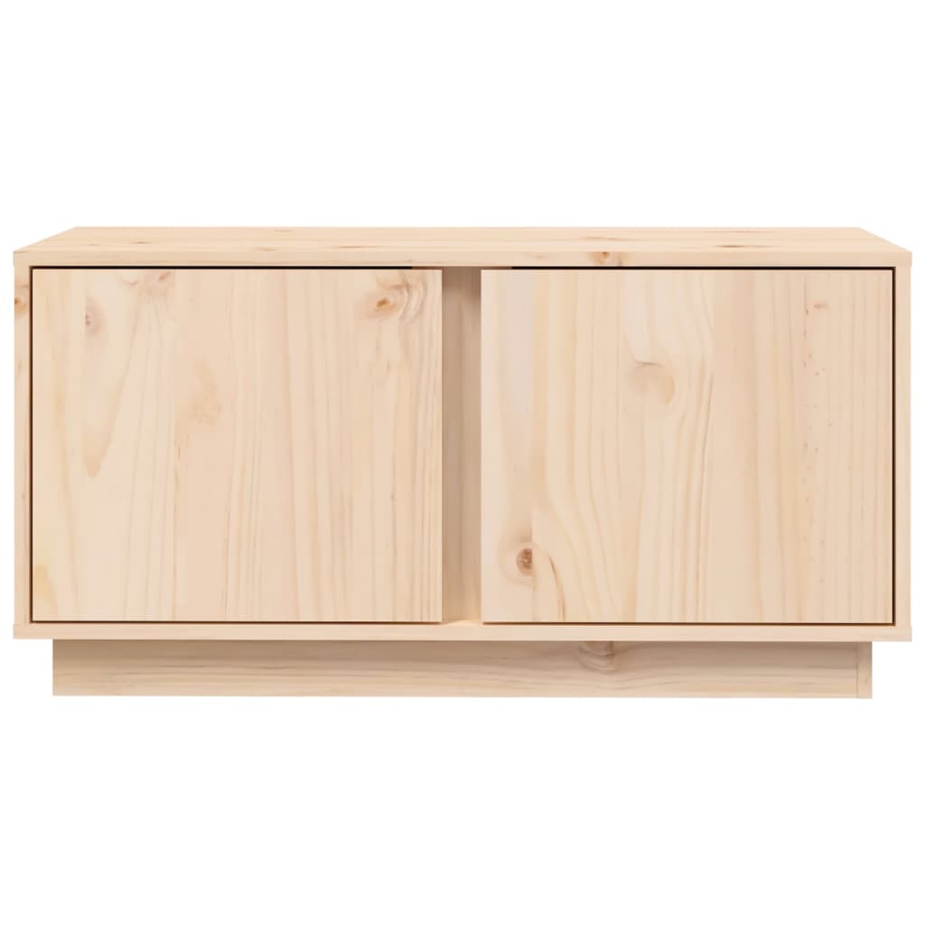 Tv-Bänk 80X35X40,5 Cm Massiv Furu