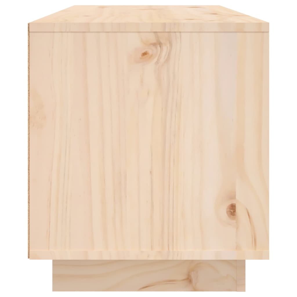 Tv-Bänk 80X35X40,5 Cm Massiv Furu