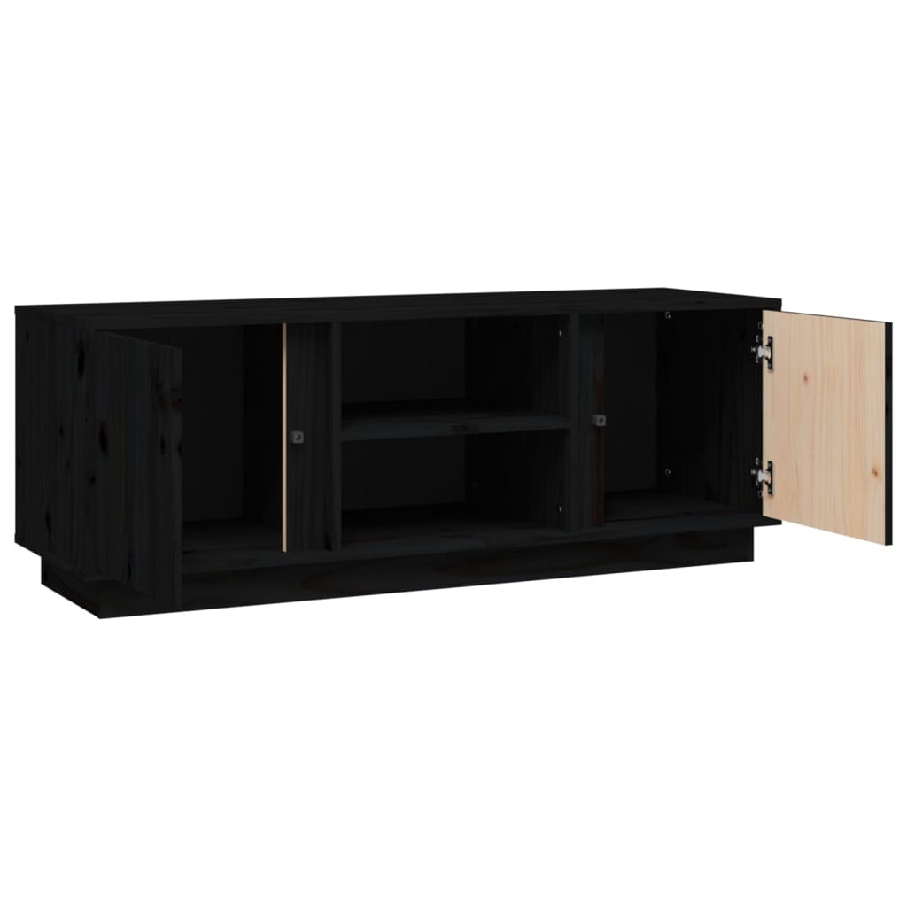 Tv-Bänk 110X35X40,5 Cm Massiv Furu