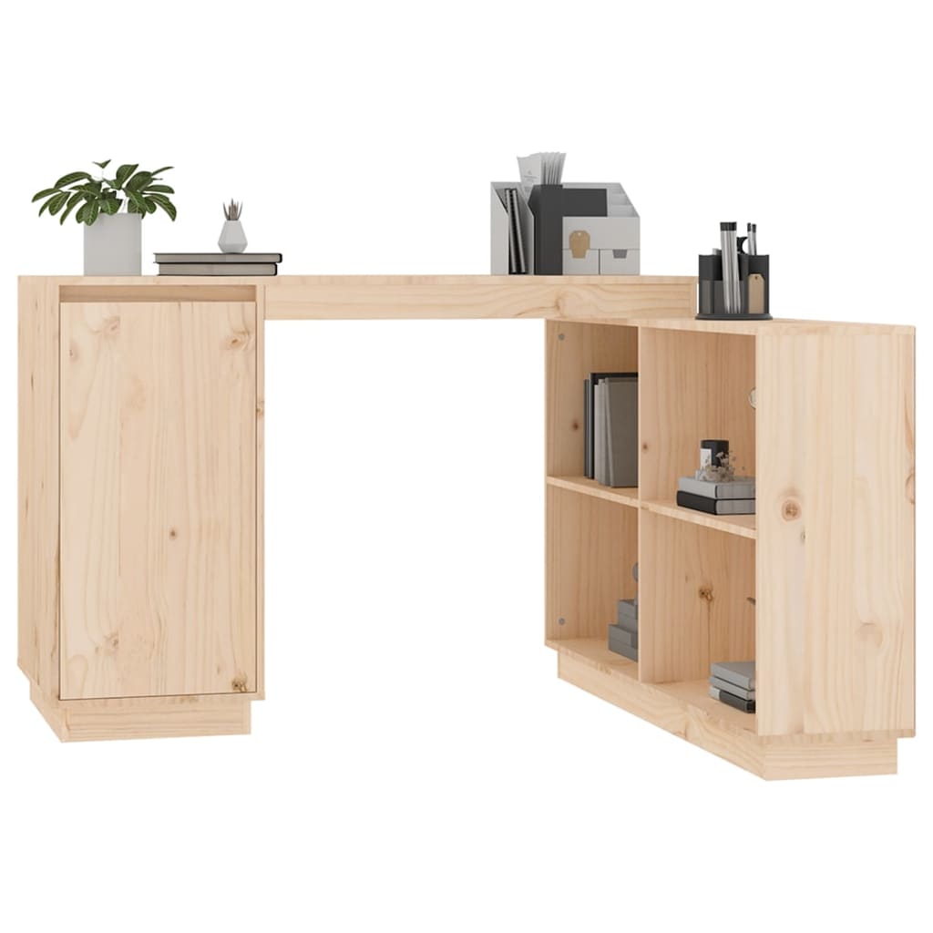 Skrivbord 110X50X75 Cm Massiv Furu