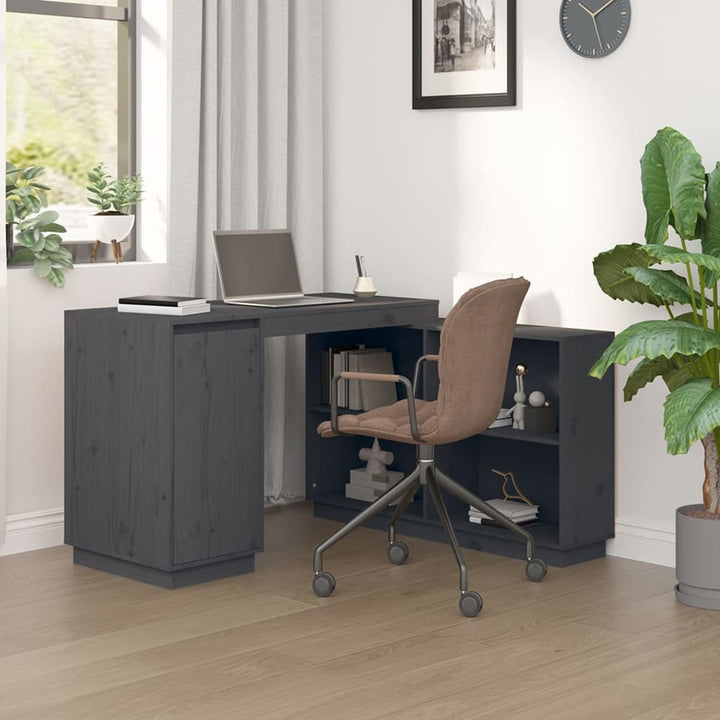 Skrivbord 110X50X75 Cm Massiv Furu