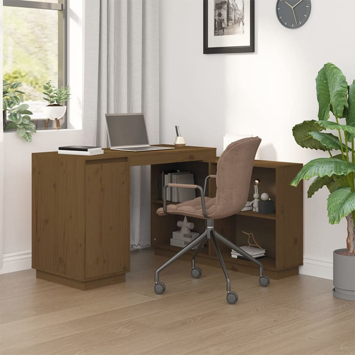 Skrivbord 110X50X75 Cm Massiv Furu