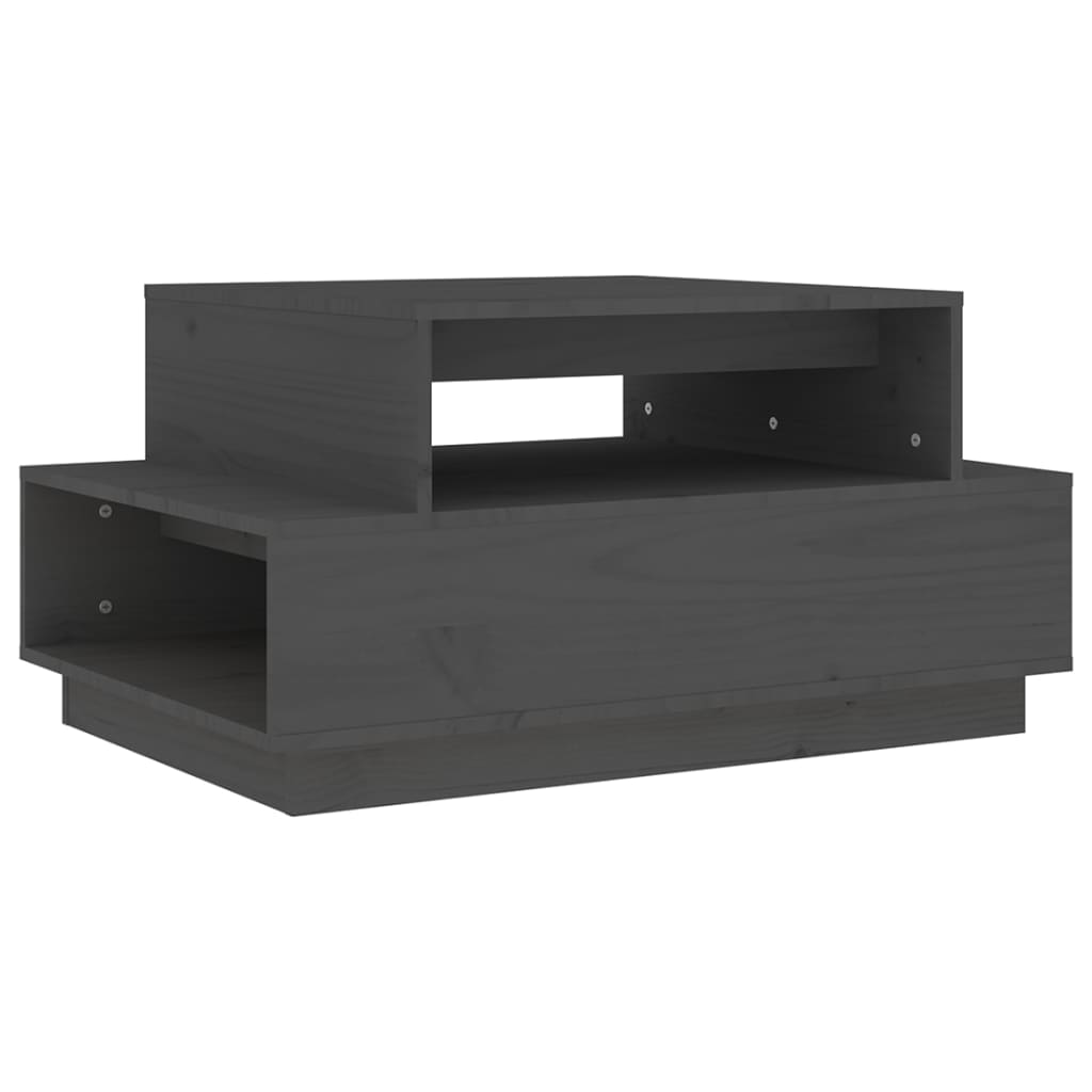 Soffbord 80X55X40,5 Cm Massivt Furu