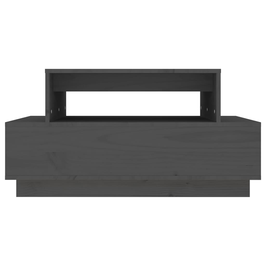 Soffbord 80X55X40,5 Cm Massivt Furu