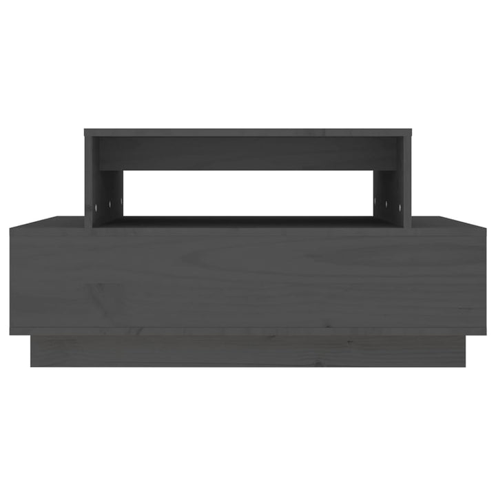 Soffbord 80X55X40,5 Cm Massivt Furu