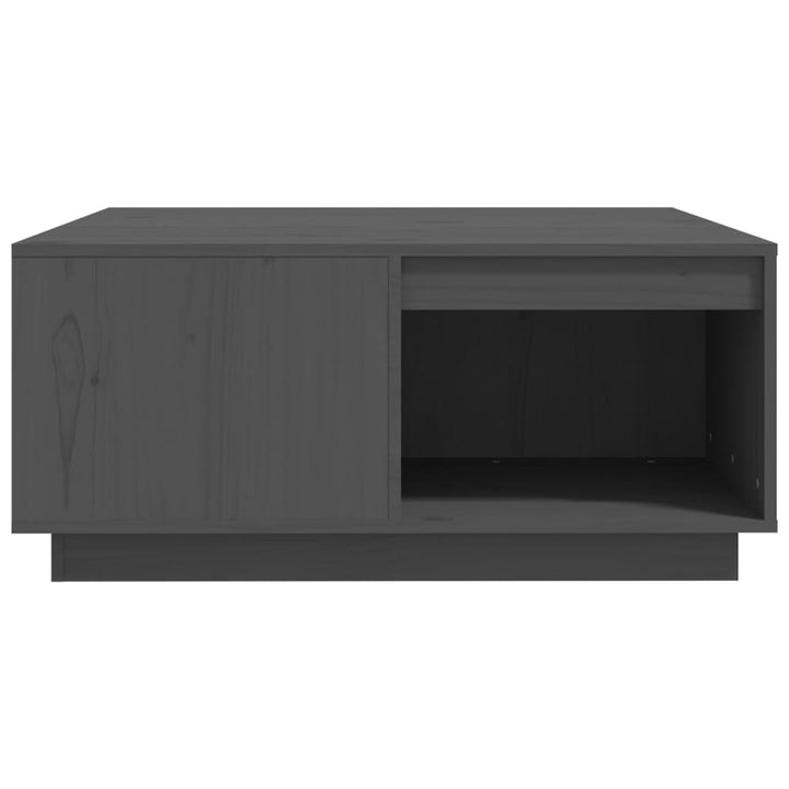 Soffbord 80X81X36,5 Cm Massivt Furu
