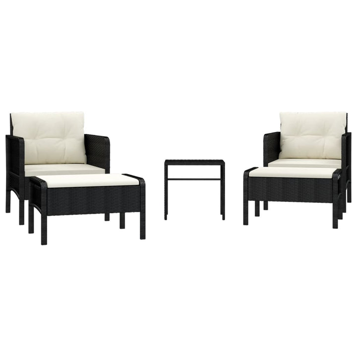 Loungegrupp Med Dynor 5 Delar Konstrotting
