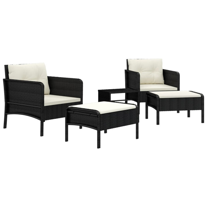Loungegrupp Med Dynor 5 Delar Konstrotting