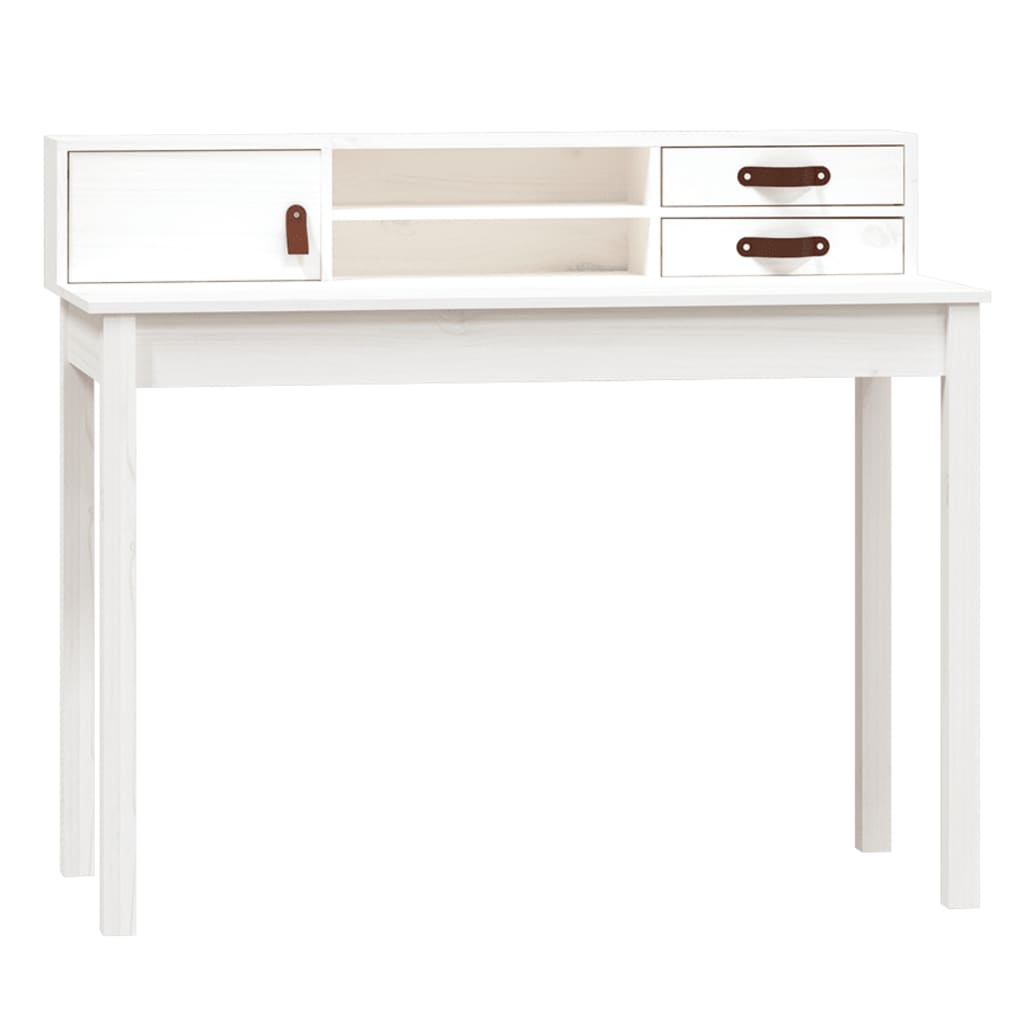 Skrivbord 110X50X93 Cm Massiv Furu