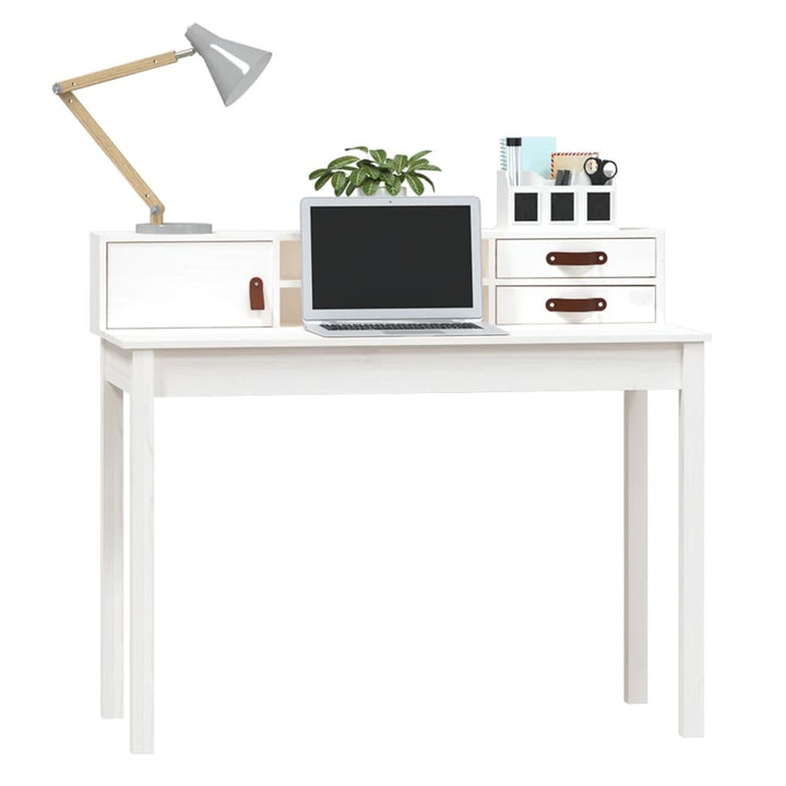 Skrivbord 110X50X93 Cm Massiv Furu