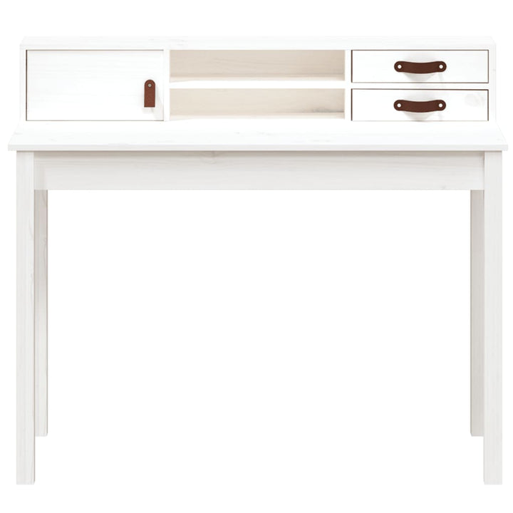 Skrivbord 110X50X93 Cm Massiv Furu