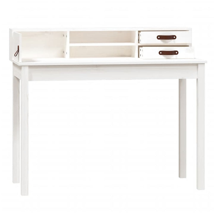 Skrivbord 110X50X93 Cm Massiv Furu