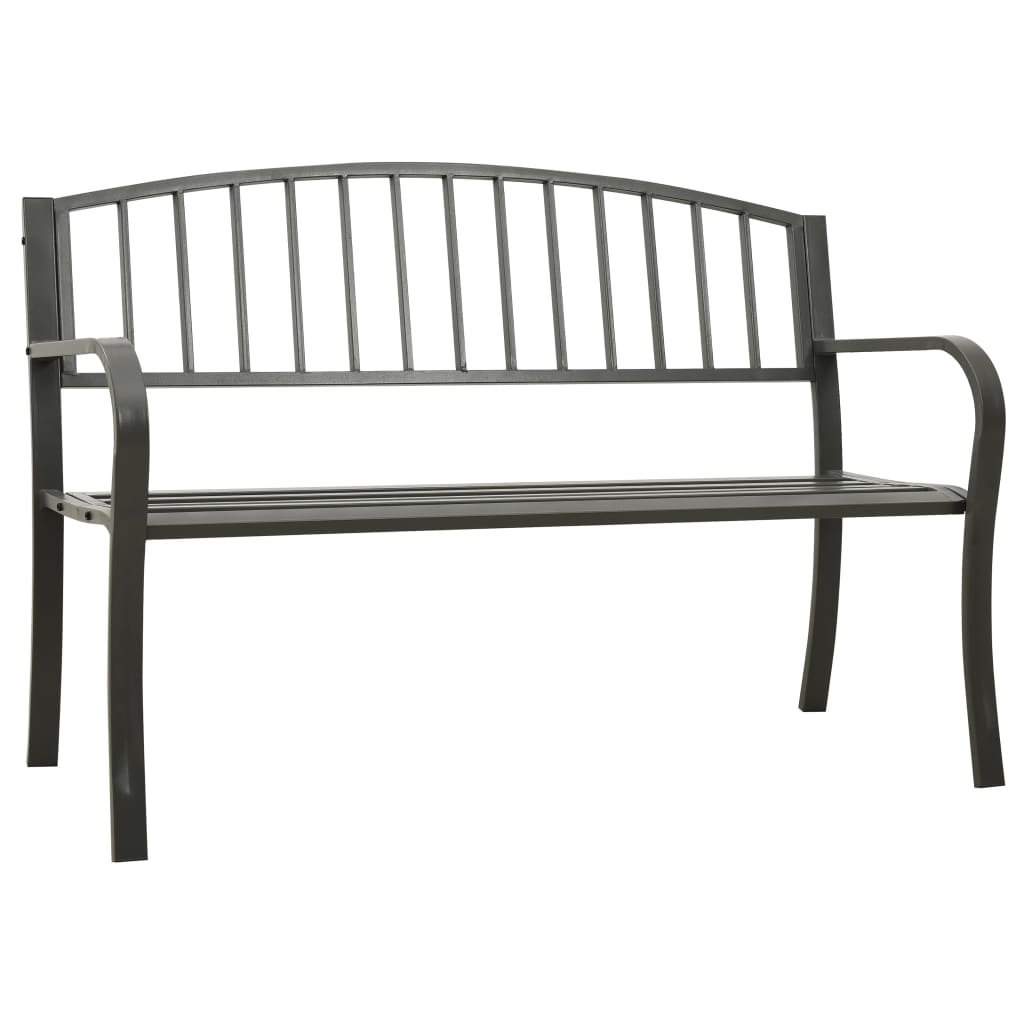 Trädgårdsbänk 120 Cm Stål