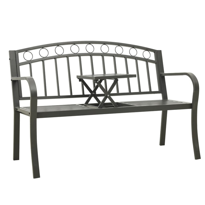 Trädgårdsbänk 120 Cm Stål