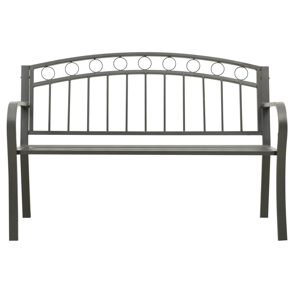 Trädgårdsbänk 120 Cm Stål