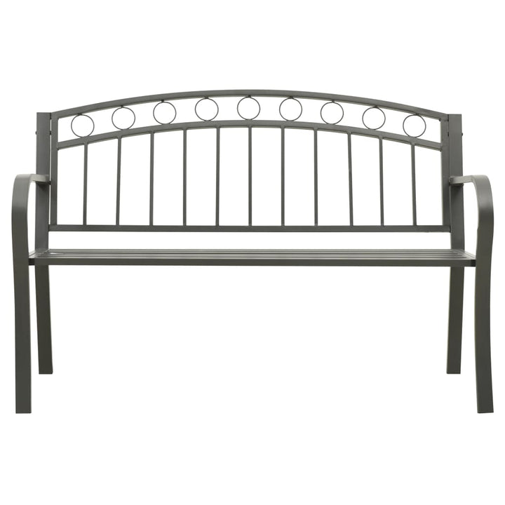 Trädgårdsbänk 120 Cm Stål