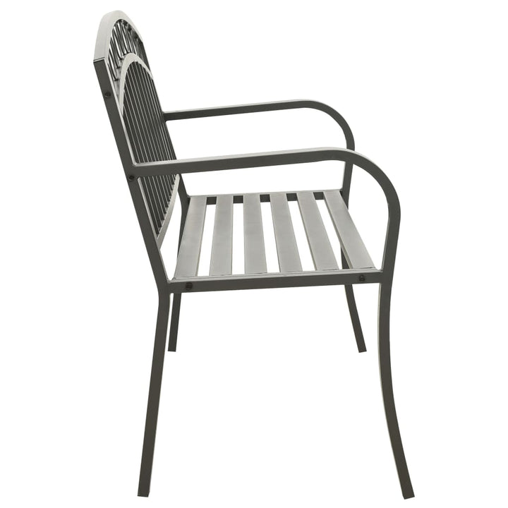 Trädgårdsbänk 120 Cm Stål