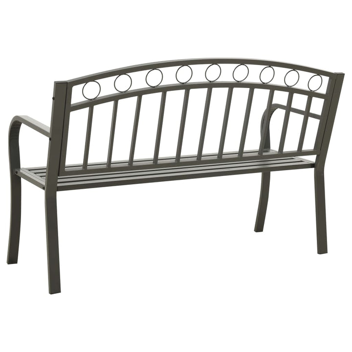 Trädgårdsbänk 120 Cm Stål