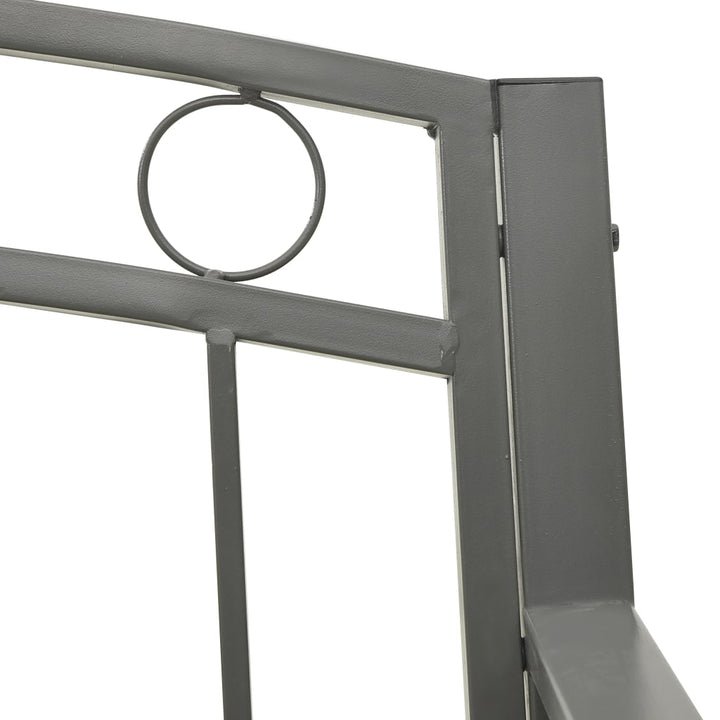 Trädgårdsbänk 120 Cm Stål