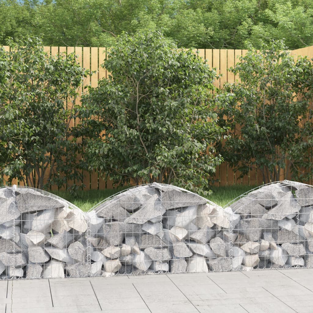 Gabion Bågformad Galvaniserat Järn