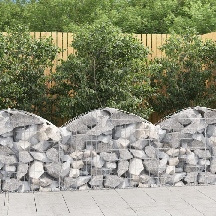Gabion Bågformad Galvaniserat Järn