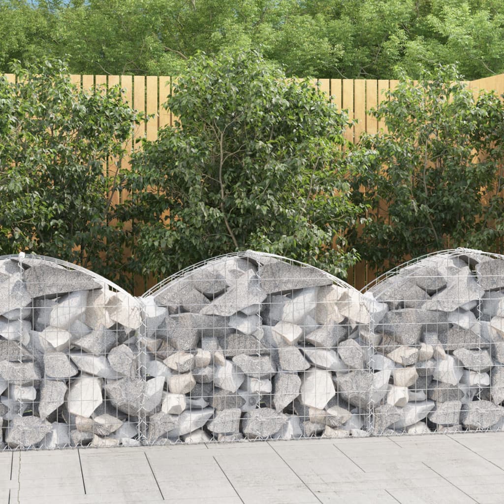 Gabion Bågformad Galvaniserat Järn