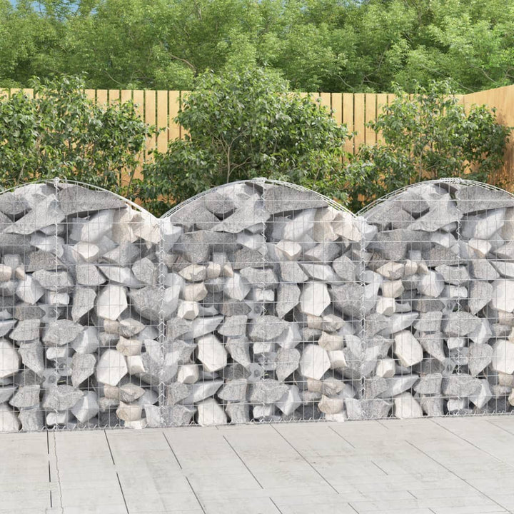 Gabion Bågformad Galvaniserat Järn