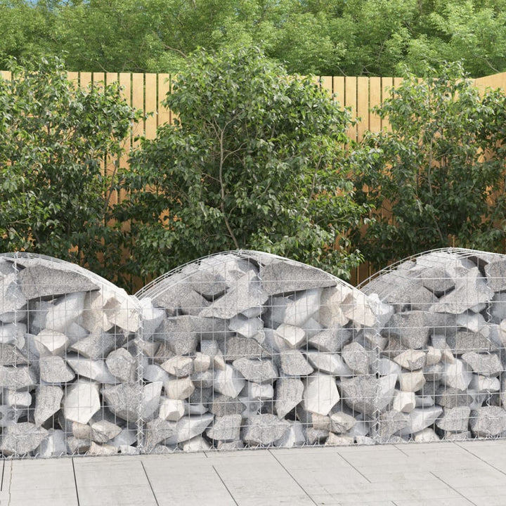Gabion Bågformad Galvaniserat Järn