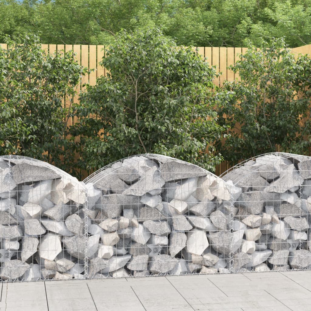 Gabion Bågformad Galvaniserat Järn