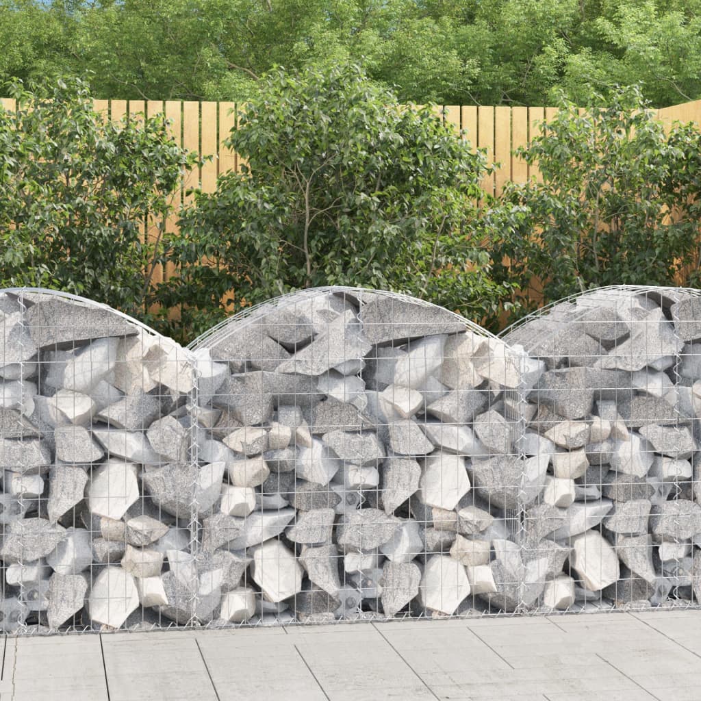 Gabion Bågformad Galvaniserat Järn