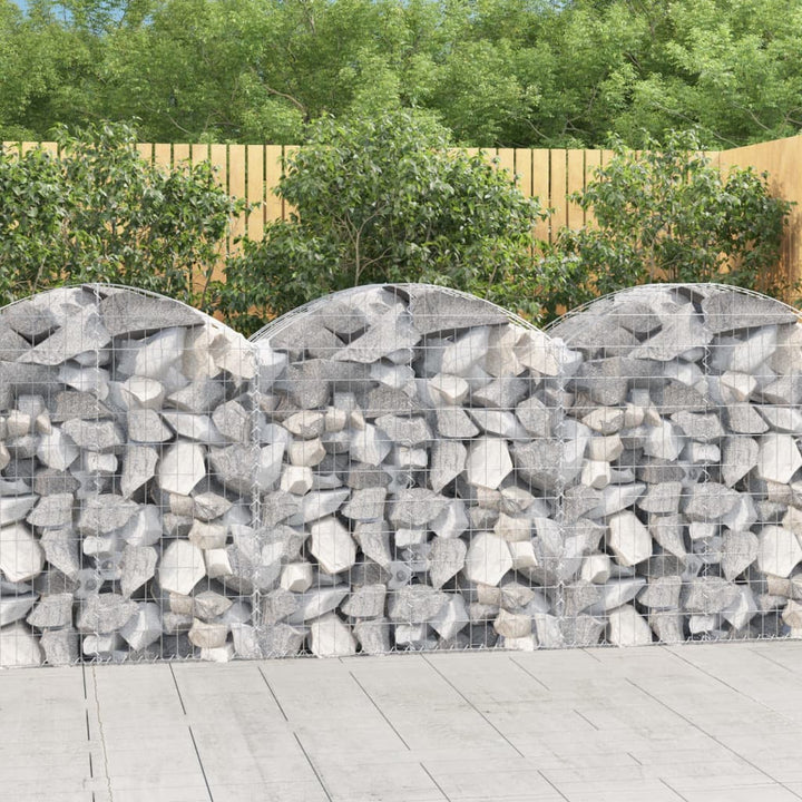 Gabion Bågformad Galvaniserat Järn