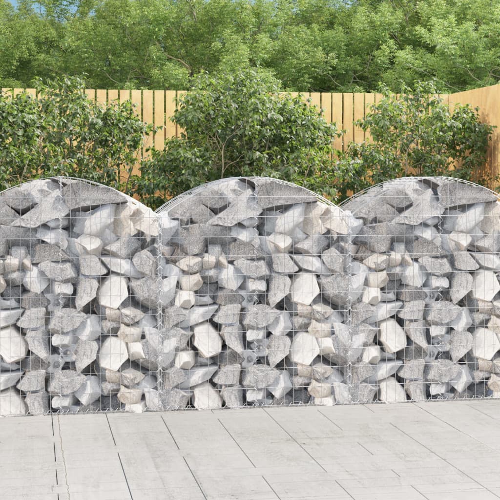 Gabion Bågformad Galvaniserat Järn