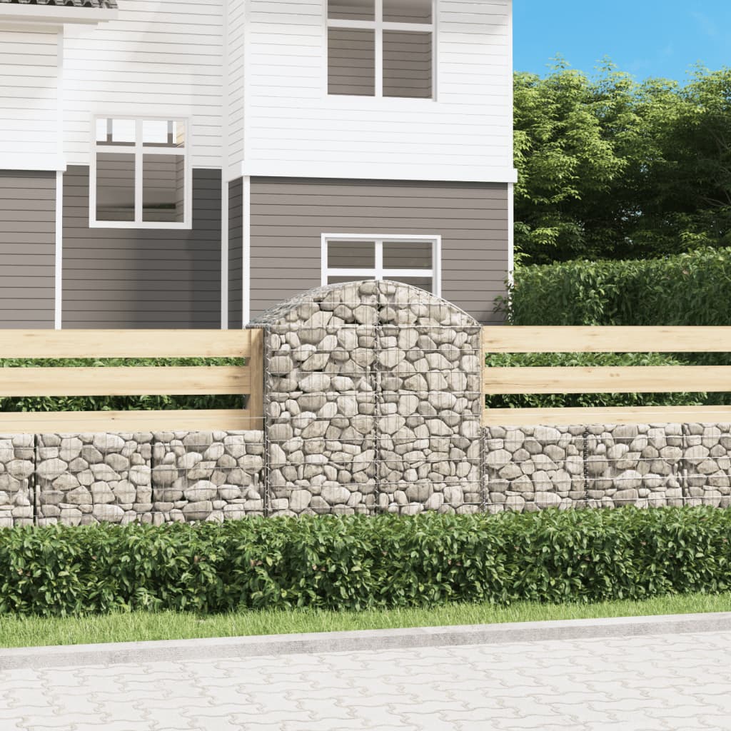 Gabion Bågformad Galvaniserat Järn