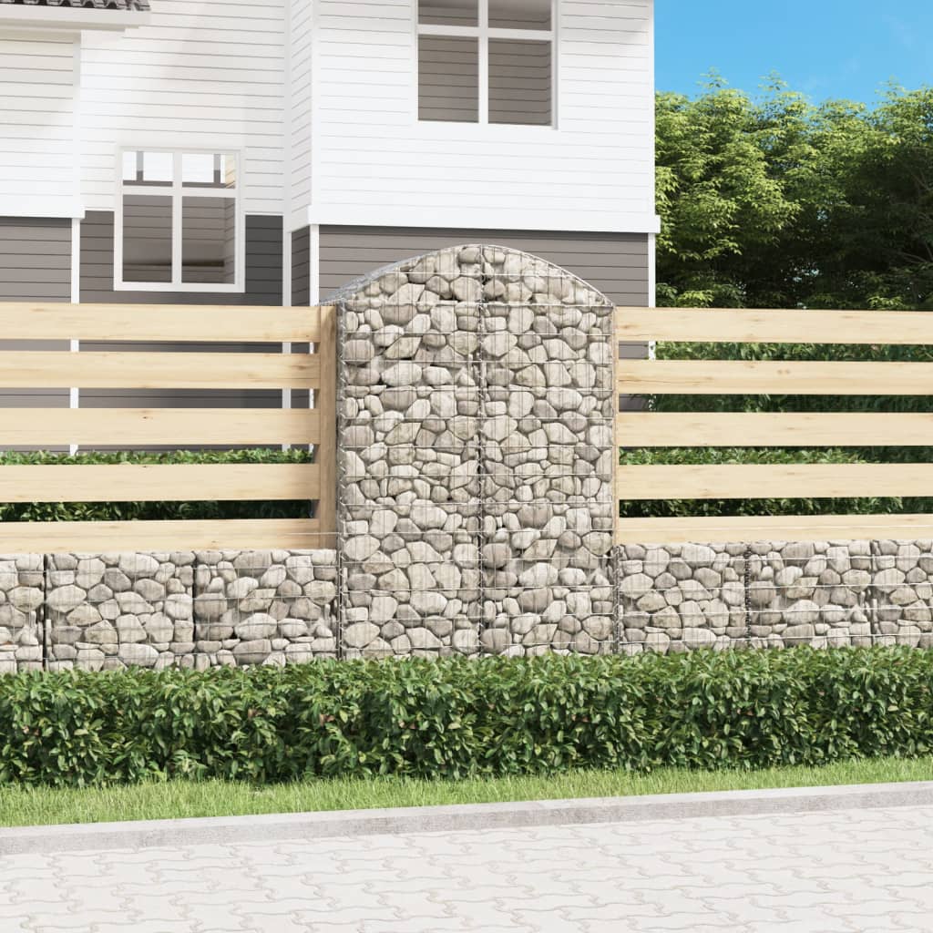 Gabion Bågformad Galvaniserat Järn