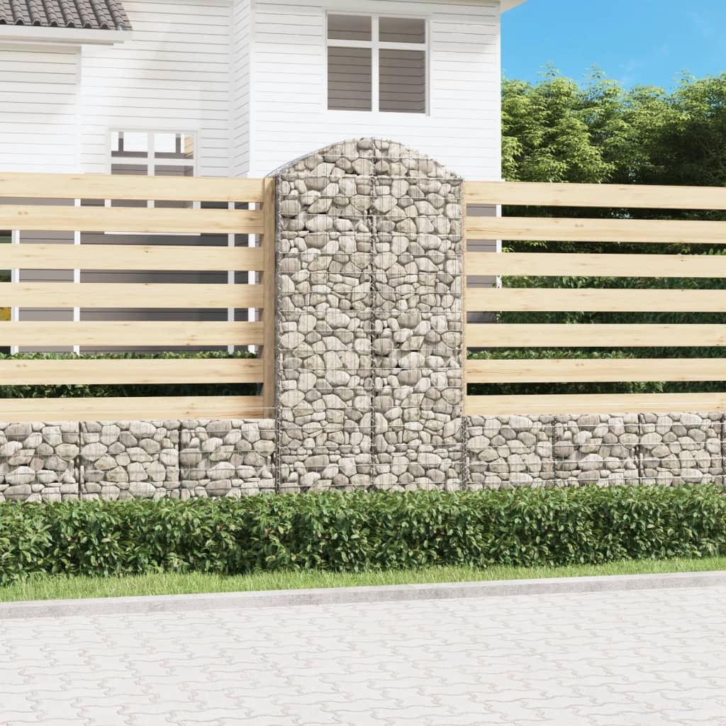 Gabion Bågformad Galvaniserat Järn