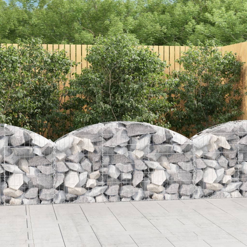 Gabion Bågformad Galvaniserat Järn