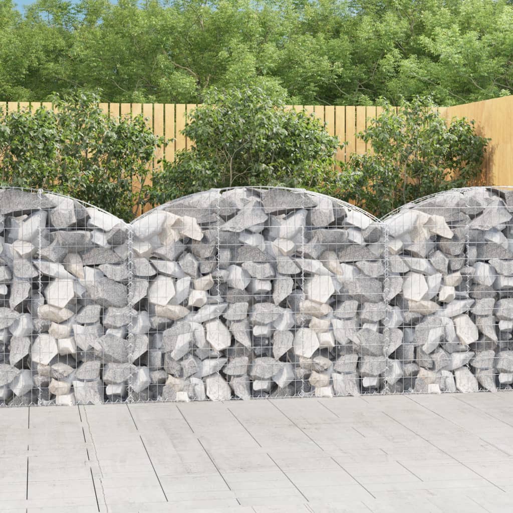 Gabion Bågformad Galvaniserat Järn
