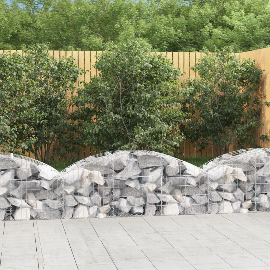 Gabion Bågformad Galvaniserat Järn