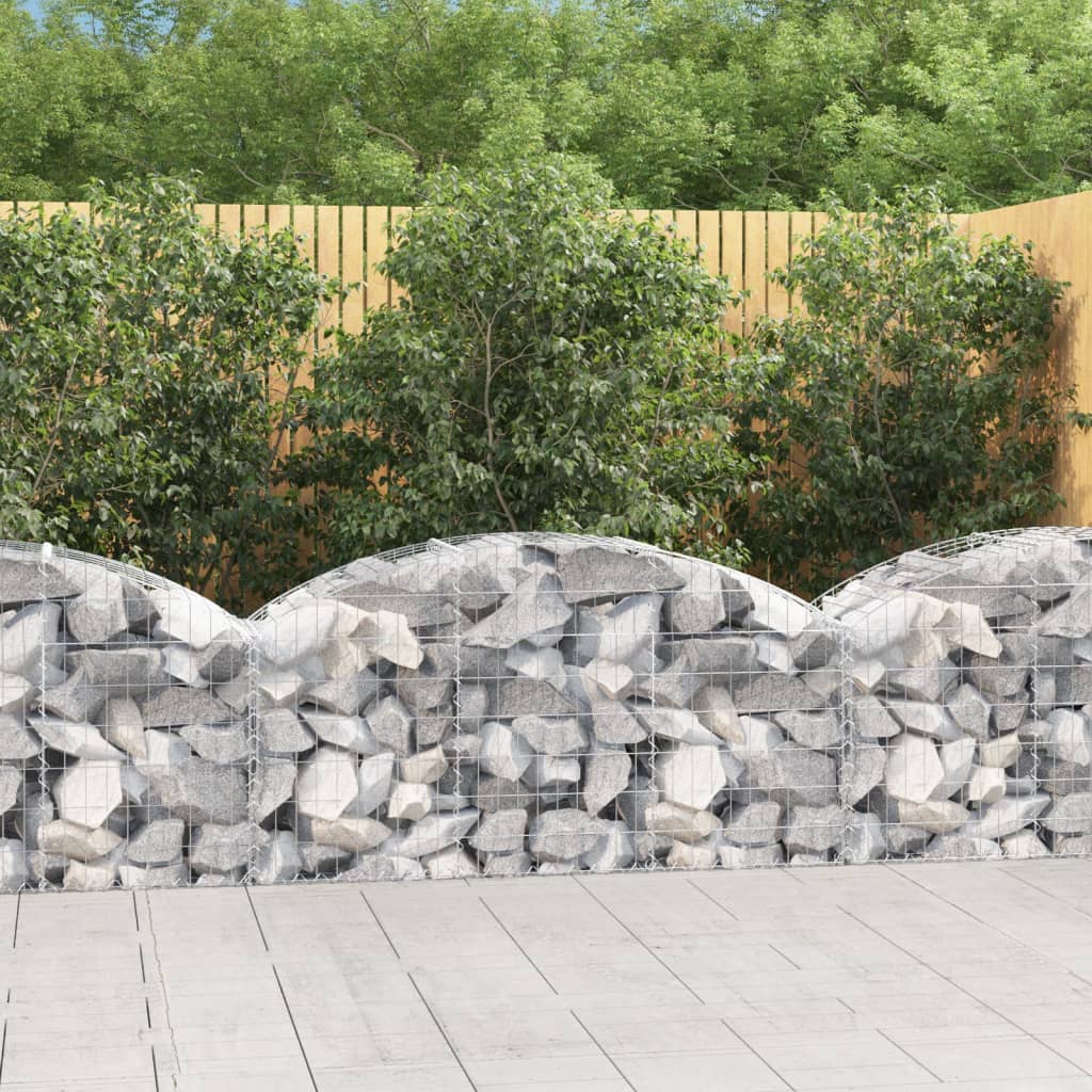 Gabion Bågformad Galvaniserat Järn