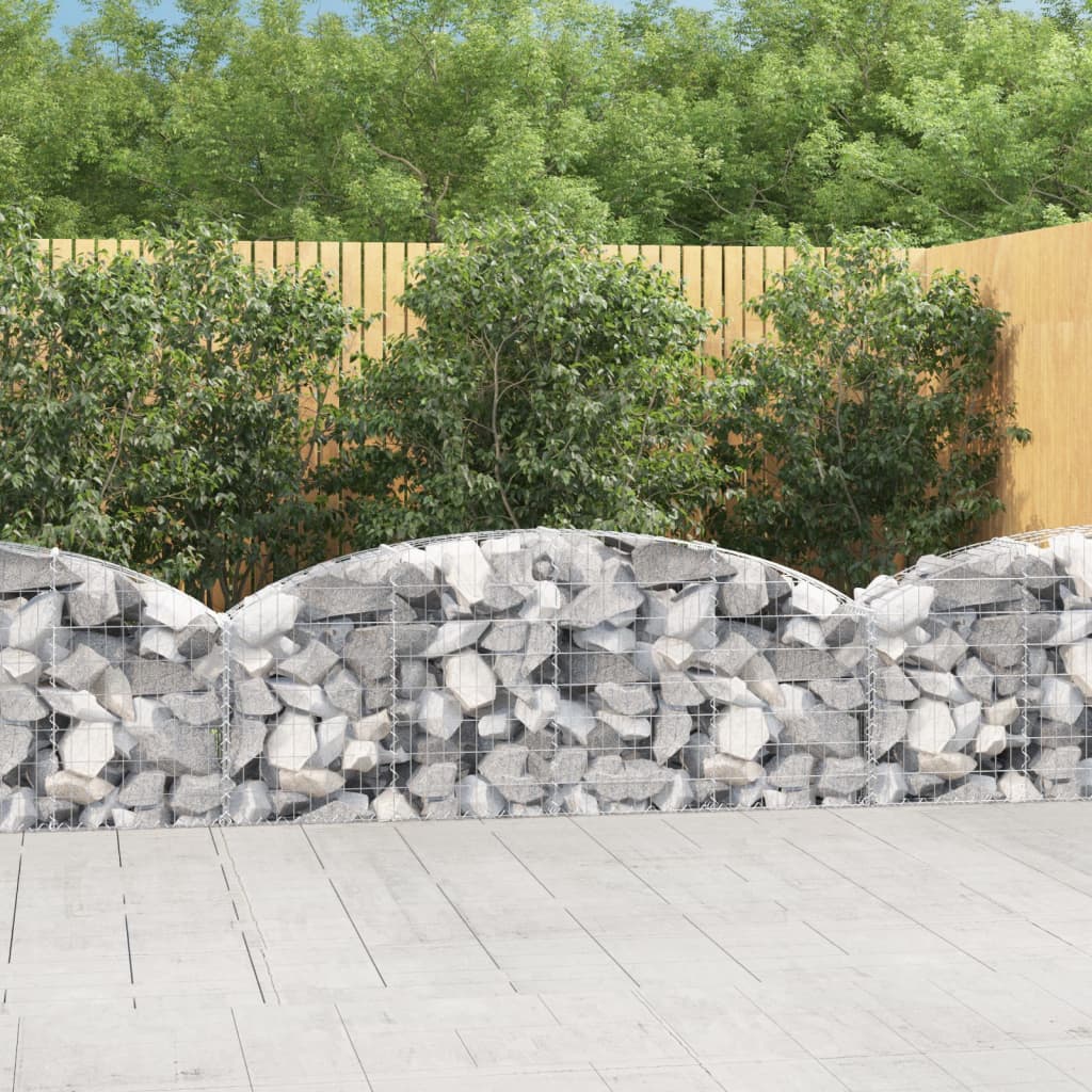 Gabion Bågformad Galvaniserat Järn