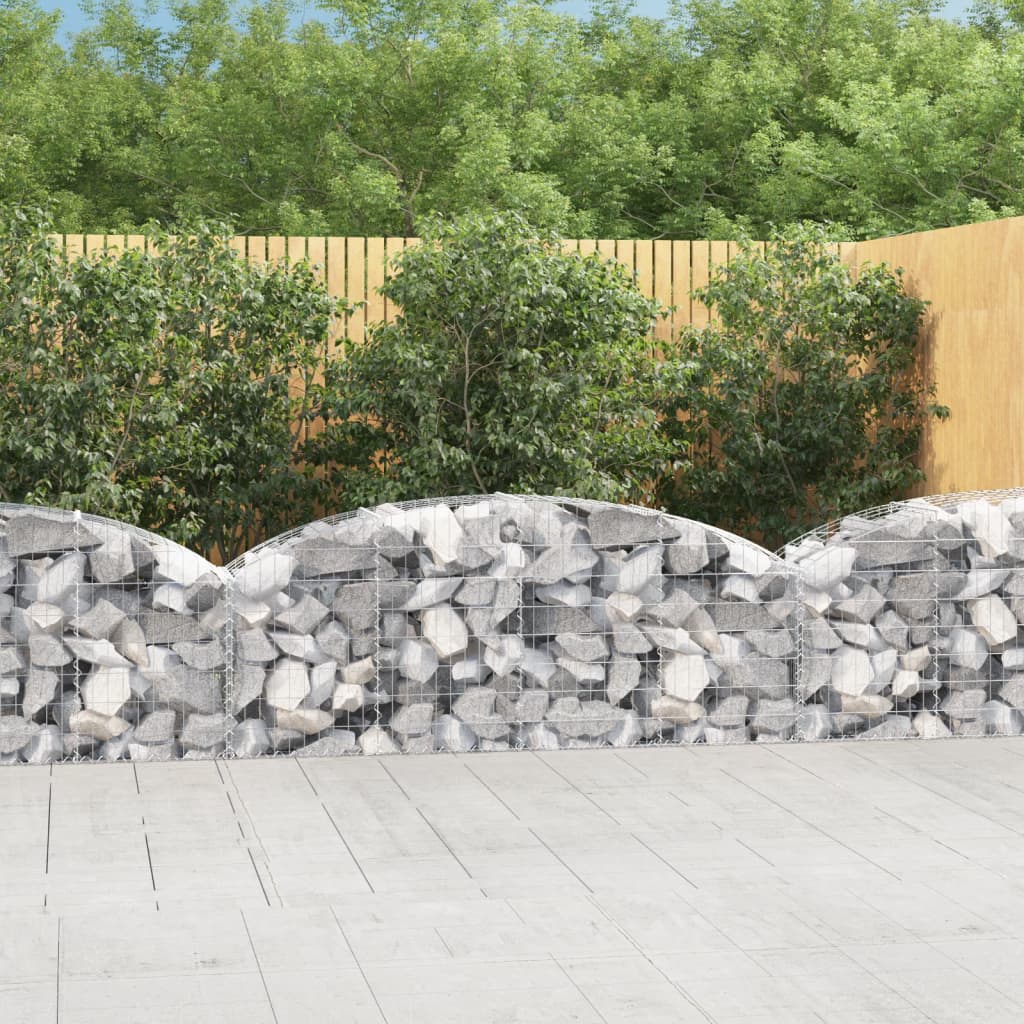 Gabion Bågformad Galvaniserat Järn