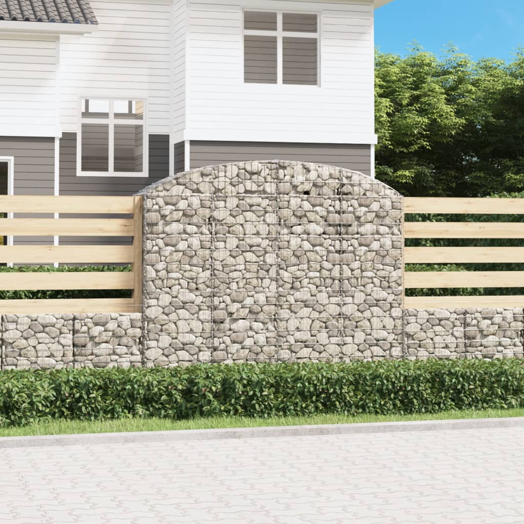 Gabion Bågformad Galvaniserat Järn