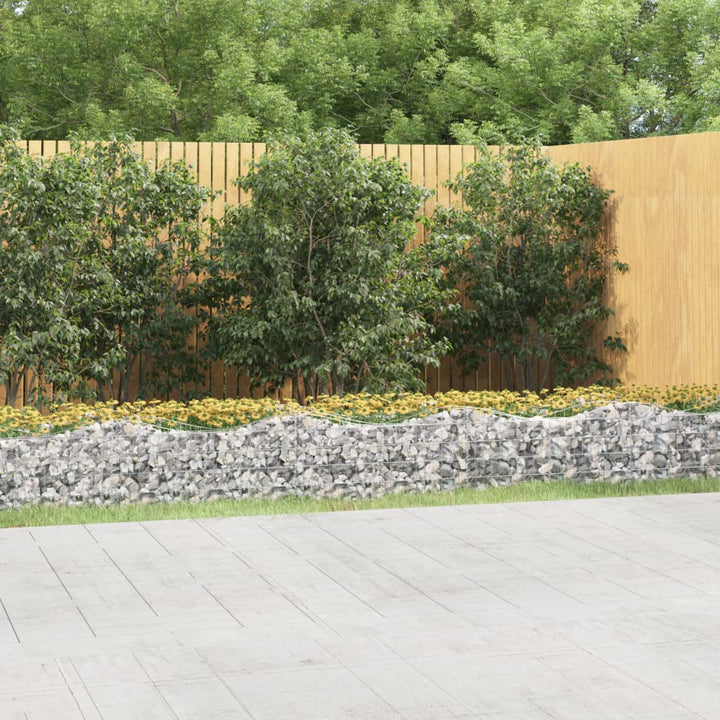 Upphöjd Planteringsgabion Galvaniserat Järn