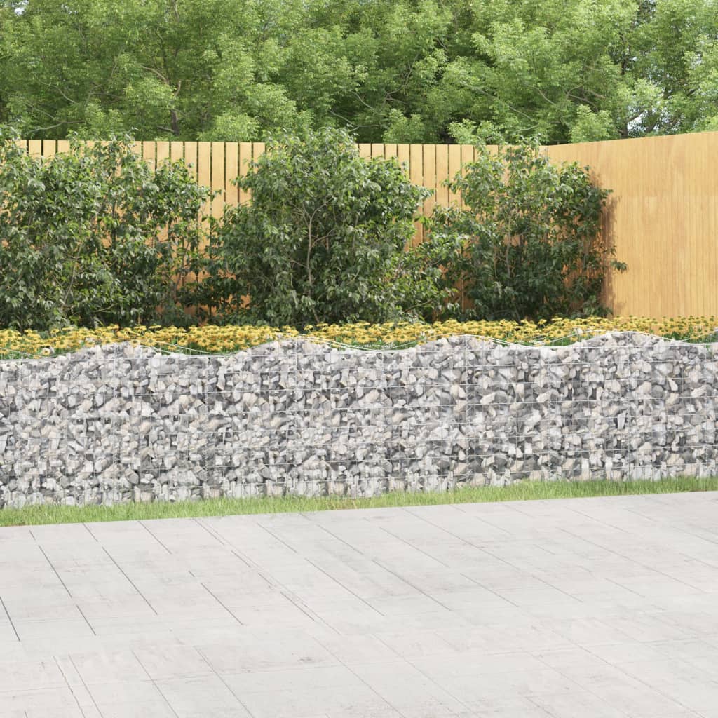 Upphöjd Planteringsgabion Galvaniserat Järn