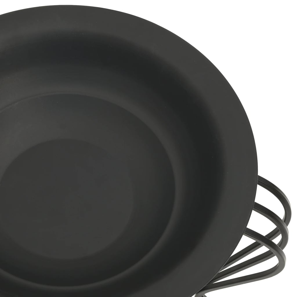 Eldstad Med Eldgaffel 49 Cm Stål