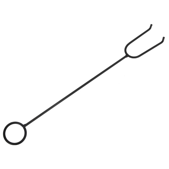 Eldstad Med Eldgaffel 58 Cm Xxl Stål